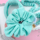 Teal Ribbed Teacher Gift Set- Lanyard| Knotted Headband| Scrunchie