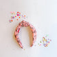 Pink Ghosts Knotted Headband