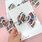 Nostalgic 90s Mouse & Friends Bow