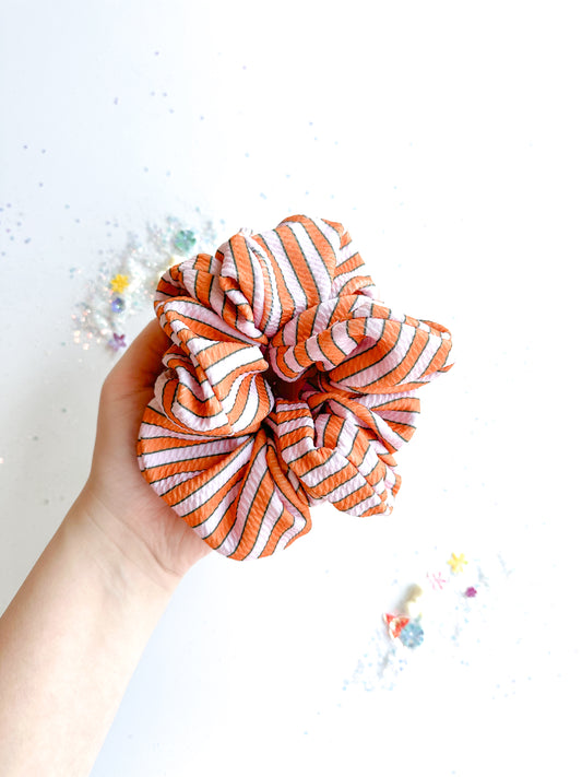Pink & Orange Oversized Scrunchy