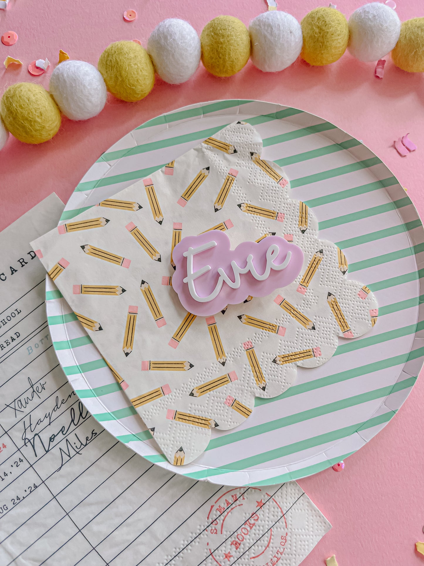 PREORDER: Personalized Medium Name Hair Clip