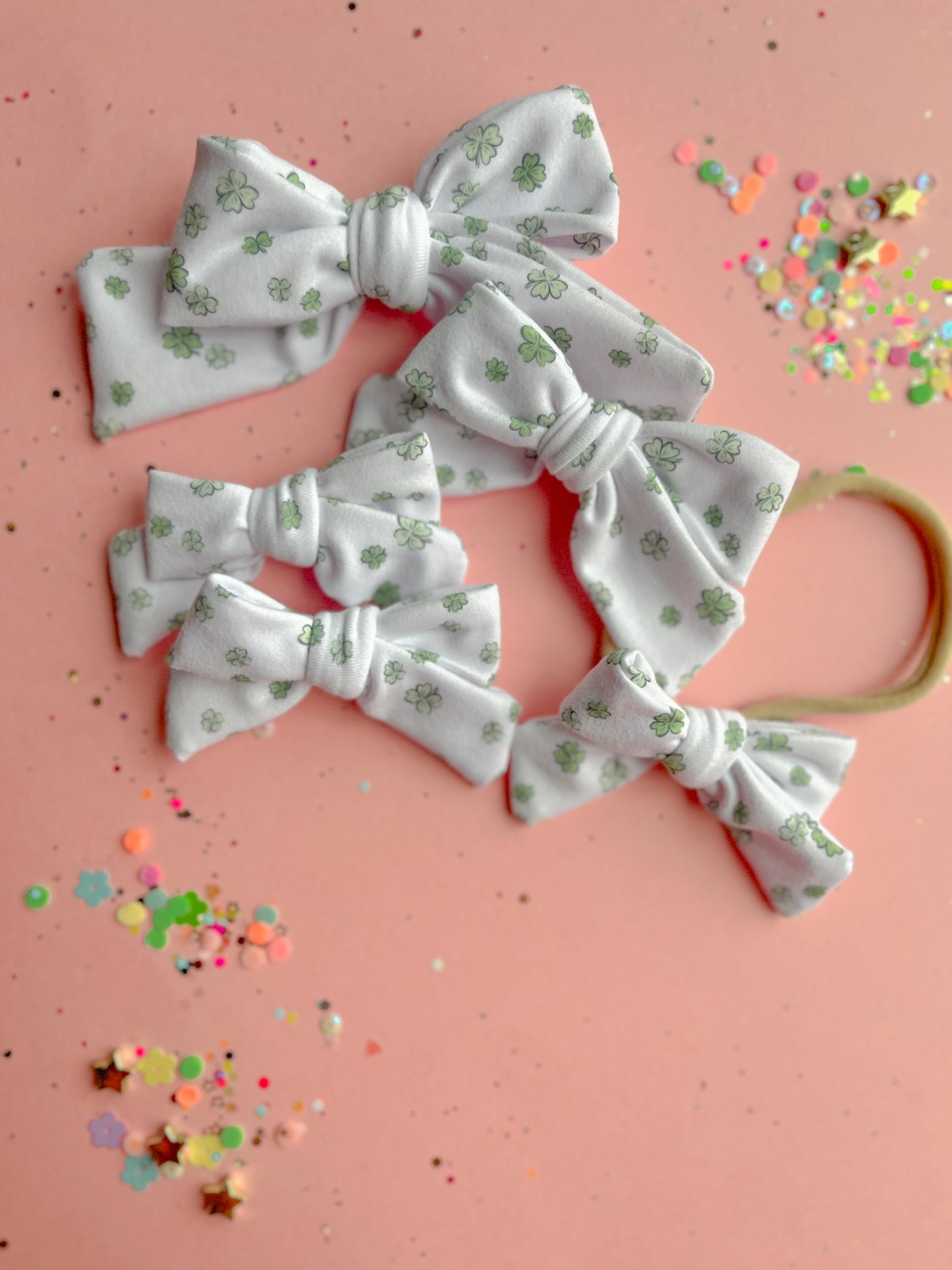 Lucky Clover Bow