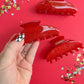 Red Glitter Medium Claw Clip