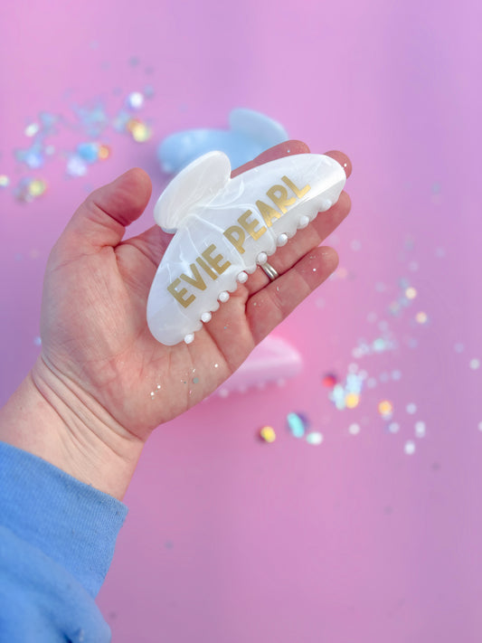Personalized Claw Clip