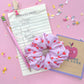 Pink Apple Regular Scrunchy