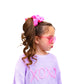 Hot Pink Velvet Oversized Scrunchie