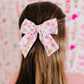 Large Conversation Heart Pinwheel Bow