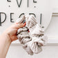 Stone Ribbed Oversized Knit Scrunchy for girls & women