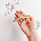 Tan Claw Clip