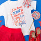 4th of July Bows on Bows Medium Sailor Bow