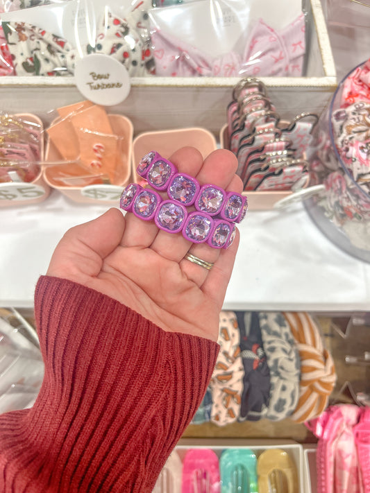 Rhinestone Stretch Bracelet for Girls & Women