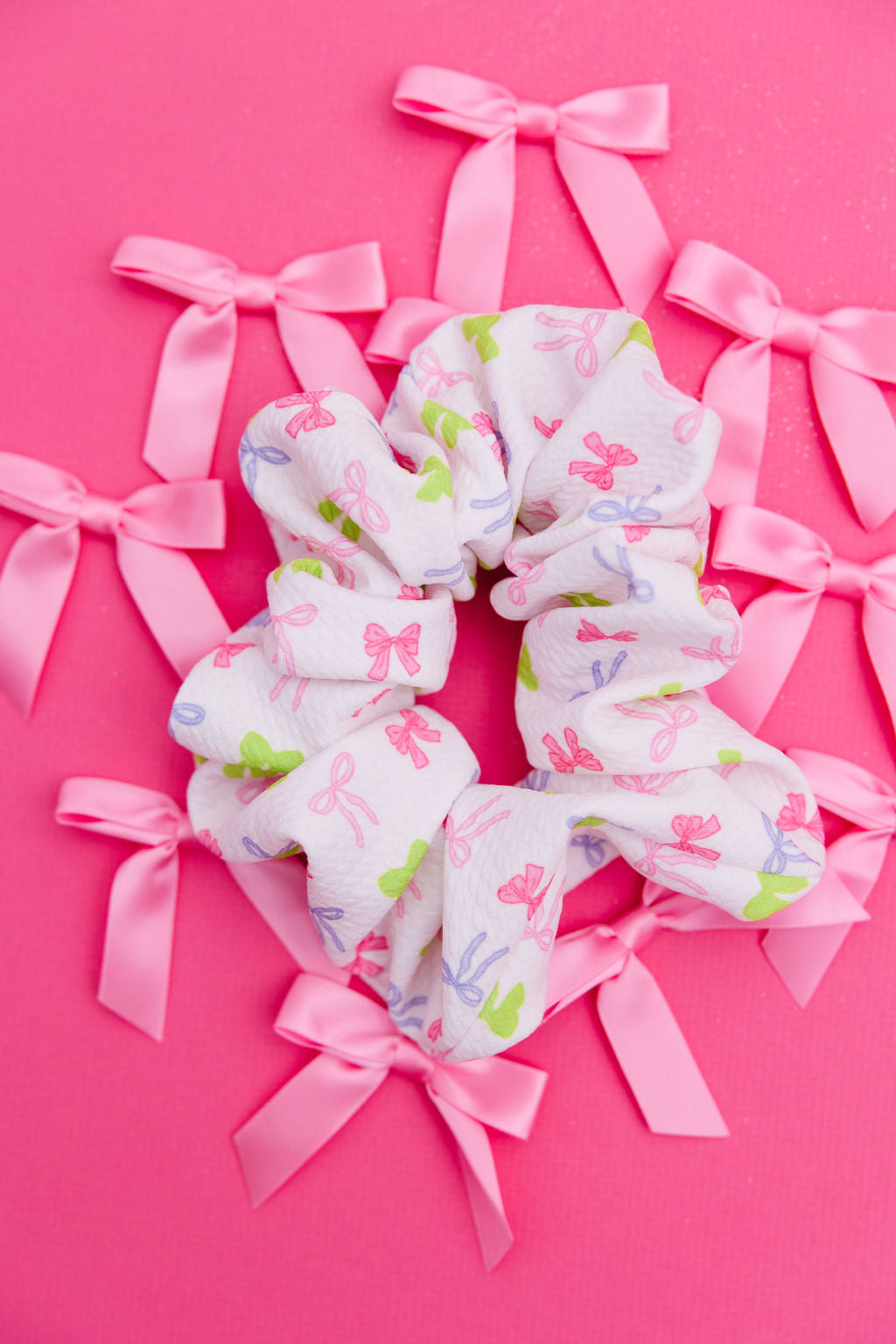 Neon Bow Era Oversized Scrunchy