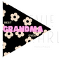 Black Daisy Best Mama, Nana, Gigi, MiMi, Grandma Printable Flag