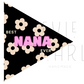 Black Daisy Best Mama, Nana, Gigi, MiMi, Grandma Printable Flag