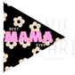 Black Daisy Best Mama, Nana, Gigi, MiMi, Grandma Printable Flag