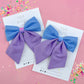 Blue & Purple Colorblock Medium Sailor Bow