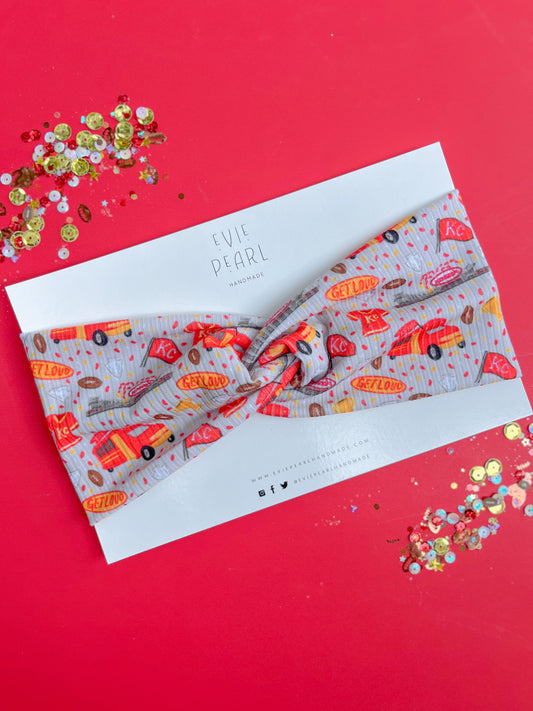 Gray KC Parade Get Loud Twisted Turban for Girls & Women