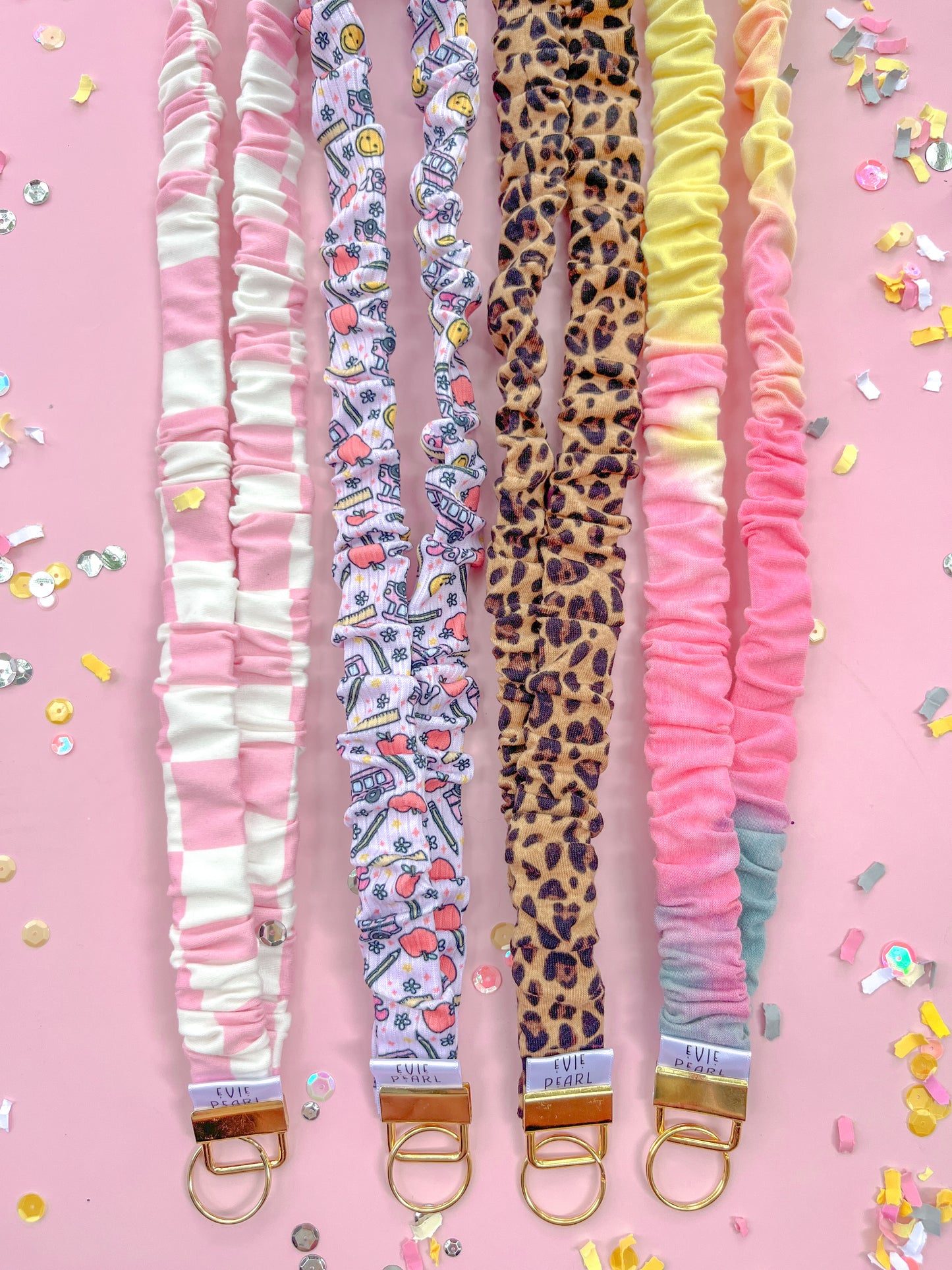 Scrunchy Lanyards -Back To School