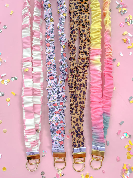 Scrunchy Lanyards -Back To School