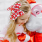 Red Santa Oversized Bow