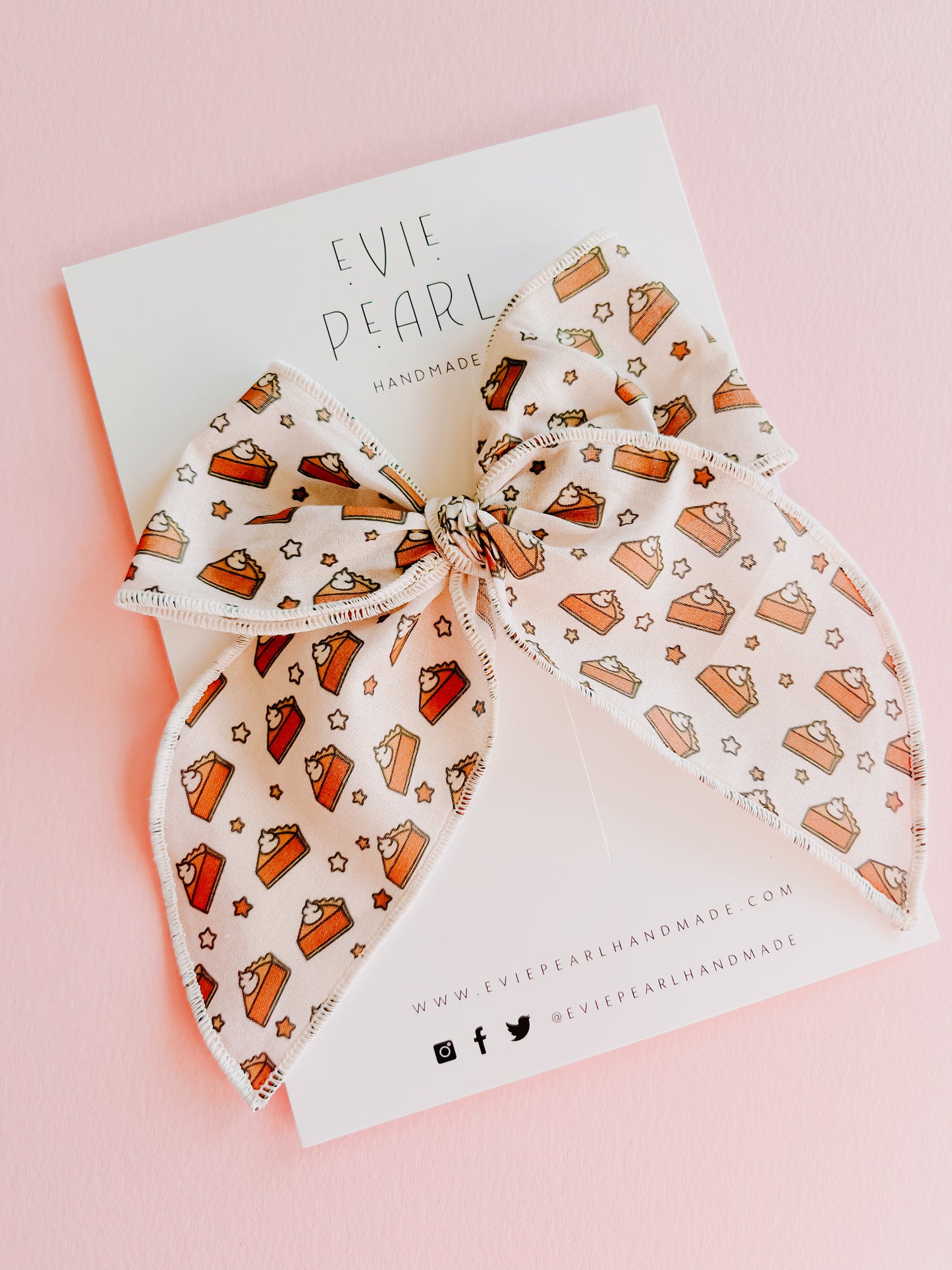 Pumpkin Pie Oversized Bow