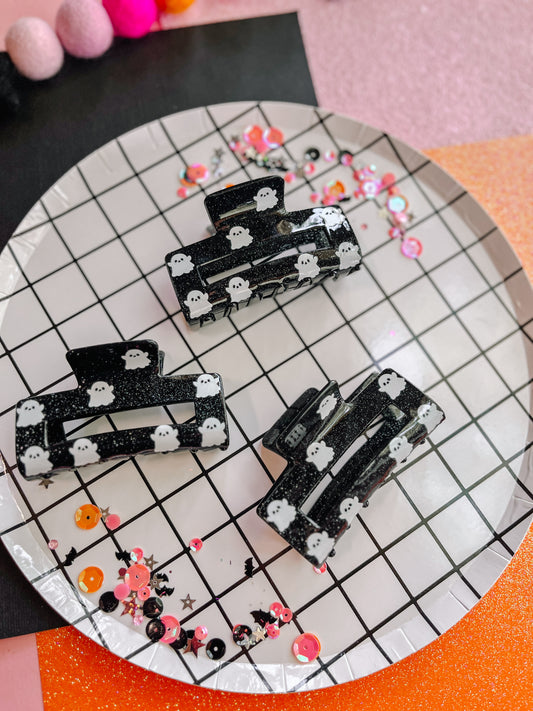 Black Ghost Medium Claw Clip