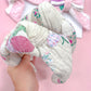 Floral Purples Vintage Quilt Knotted Headband