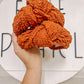 Terracotta Pumpkin Crinkle Knotted Headband