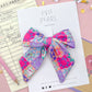 Bright Quilt School Supply Large Pinwheel Bow