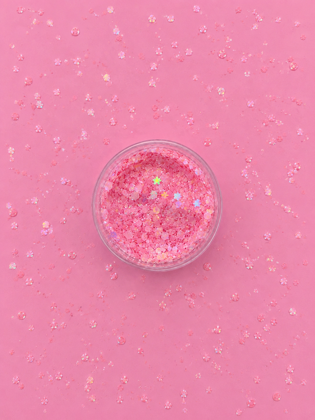 Pink Hair Glitter