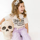 Felt White Star Ghost Pigtail Set