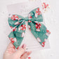 Green Peppermint Medium Sailor Bow