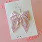 Pink Peep Medium Bow