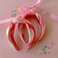 Pink Swirl Knotted Headband