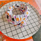 Black|Orange|Purple| Lilac Checkered Knotted Headband for Girls & Women