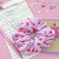 Pink Apple Regular Scrunchy