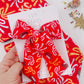 Red KC Bows XL Pinwheel Bow