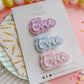 PREORDER: Personalized Medium Name Hair Clip
