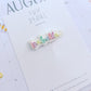 PREORDER: Rainbow Acrylic Name Clip