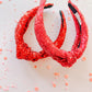 Red Sequins Knotted Headband