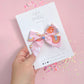 Medium Pink Rainbow Smiley Pinwheel