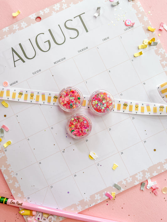 First Day Glitter Goals Hair Glitter Gel