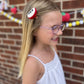 Felt Apple Hair Clip