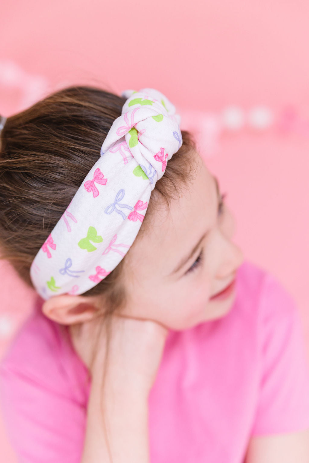 Neon Bow Era Knotted Headband