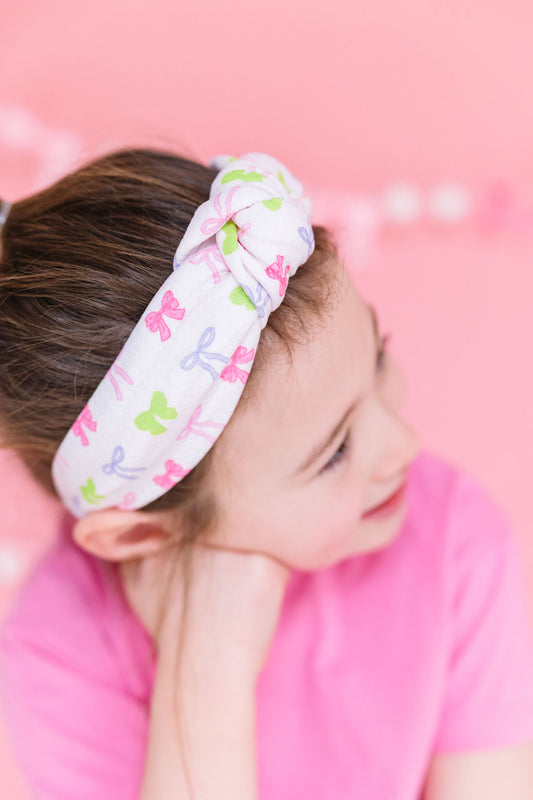 Neon Bow Era Knotted Headband