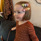 Rainbow Felt Heart Clip Set