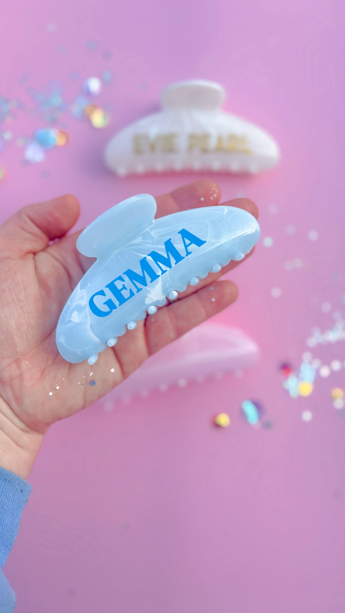 Personalized Claw Clip