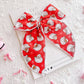 Red Santa Oversized Bow