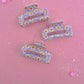 Lilac Daisy Claw Clip