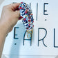 Mickey scrunchy wristlet keychain
